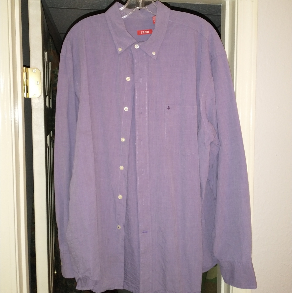Izod Lavender Dress Shirt